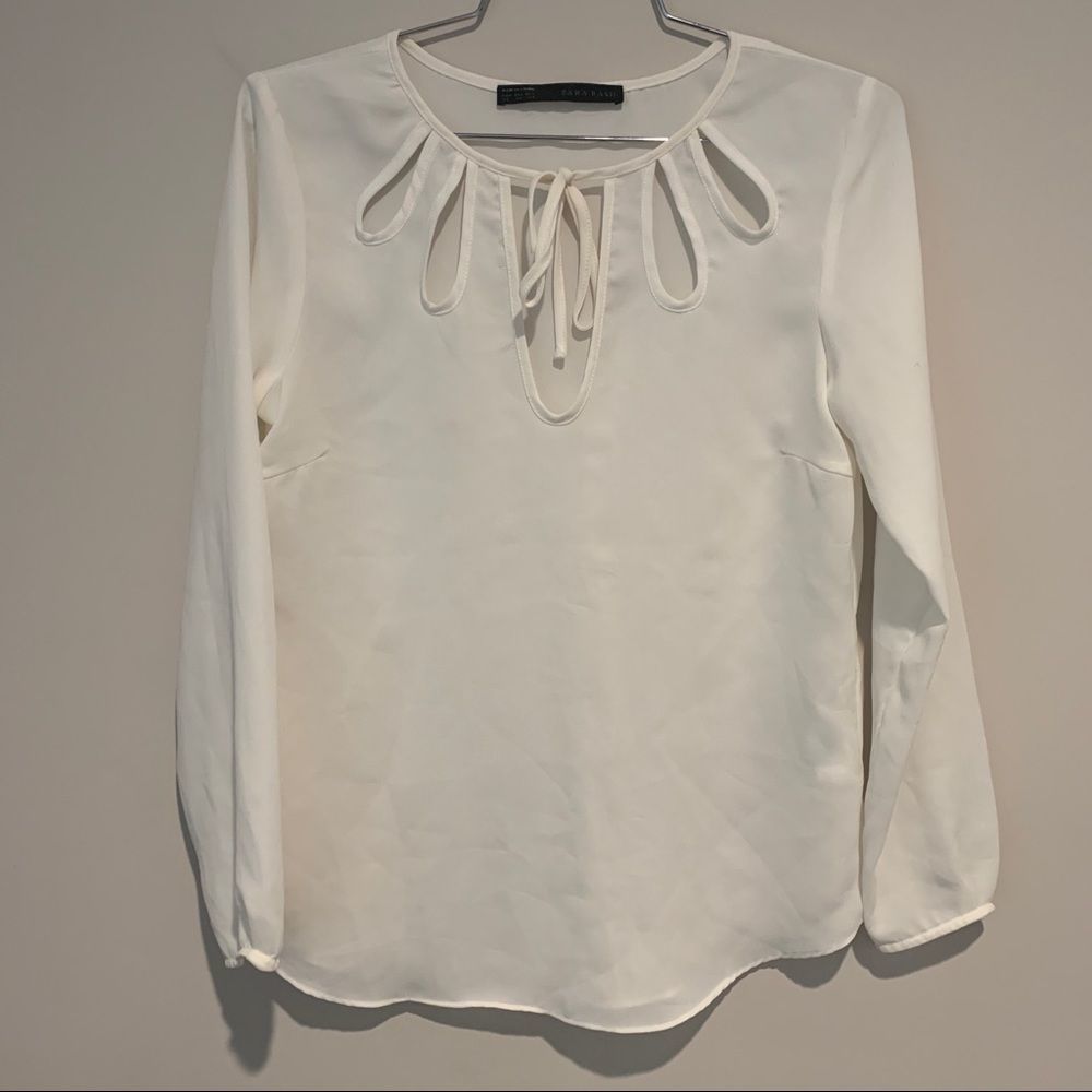 White Zara Blouse